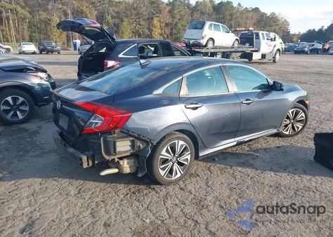 2017 Honda Civic Ex-T из США, поврежденный, VIN 19XFC1F4XHE206737